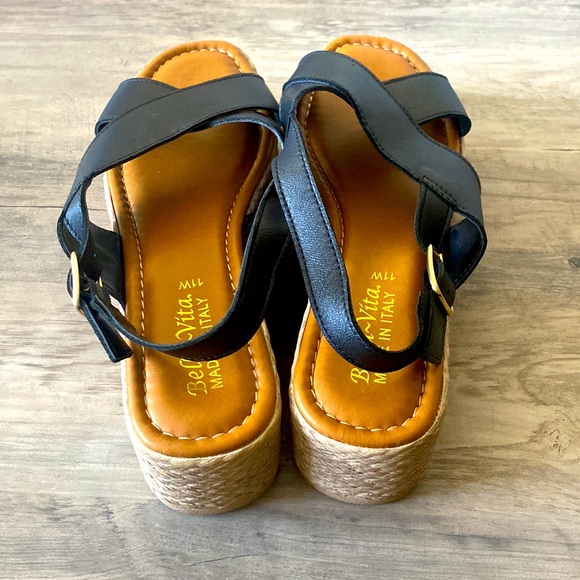 Bella Vita platform espadrilles size 11W - Picture 5 of 8